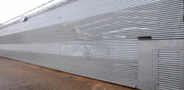 Portas de enrolar na Barão de Mauá