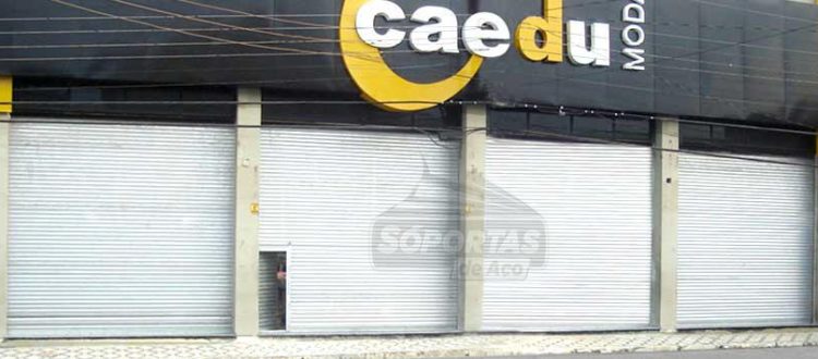 portas de aço de enrolar