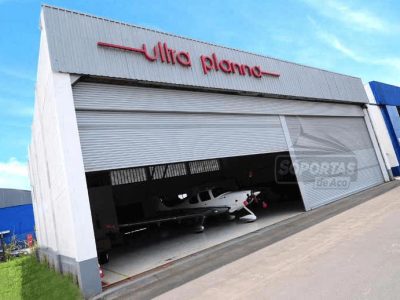 Portas de aço para galpões industriais